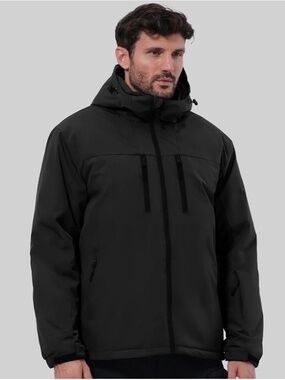 GEMYSE Men’s Ski Jacket, Winter Coat, Waterproof Snow Jacket, Warm , Rainproof